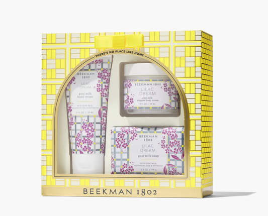 Beekman 1802 Lilac Dream Bodycare Gift Set - Wake up and Smell the Lilacs