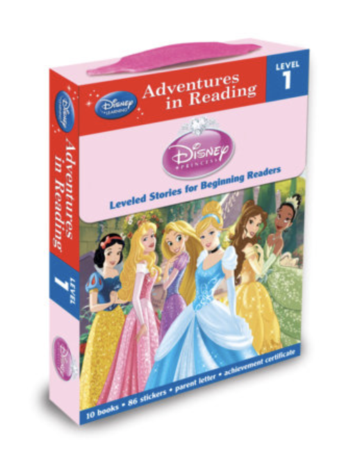 Disney Princess: Reading Adventures Disney Princess Level 1 Boxed Set