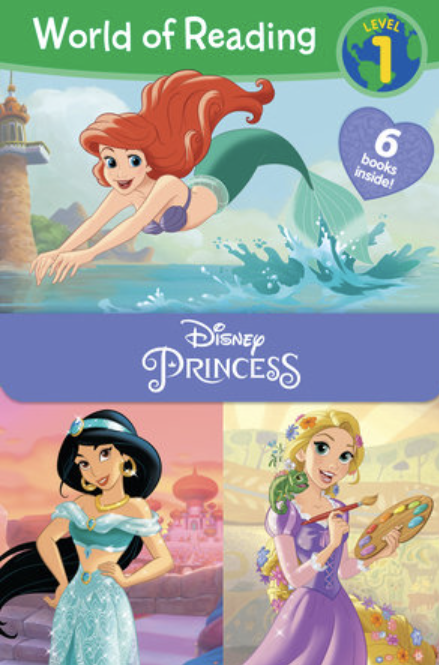 World of Reading Disney Princess Level 1 Boxed Set