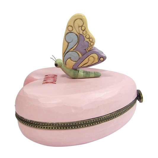 Butterfly Trinket Box Figurine