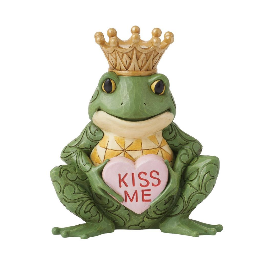 Jim Shore Frog with Message Heart Figurine