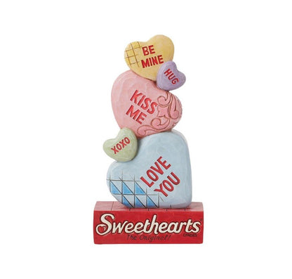 Stacked Message Hearts