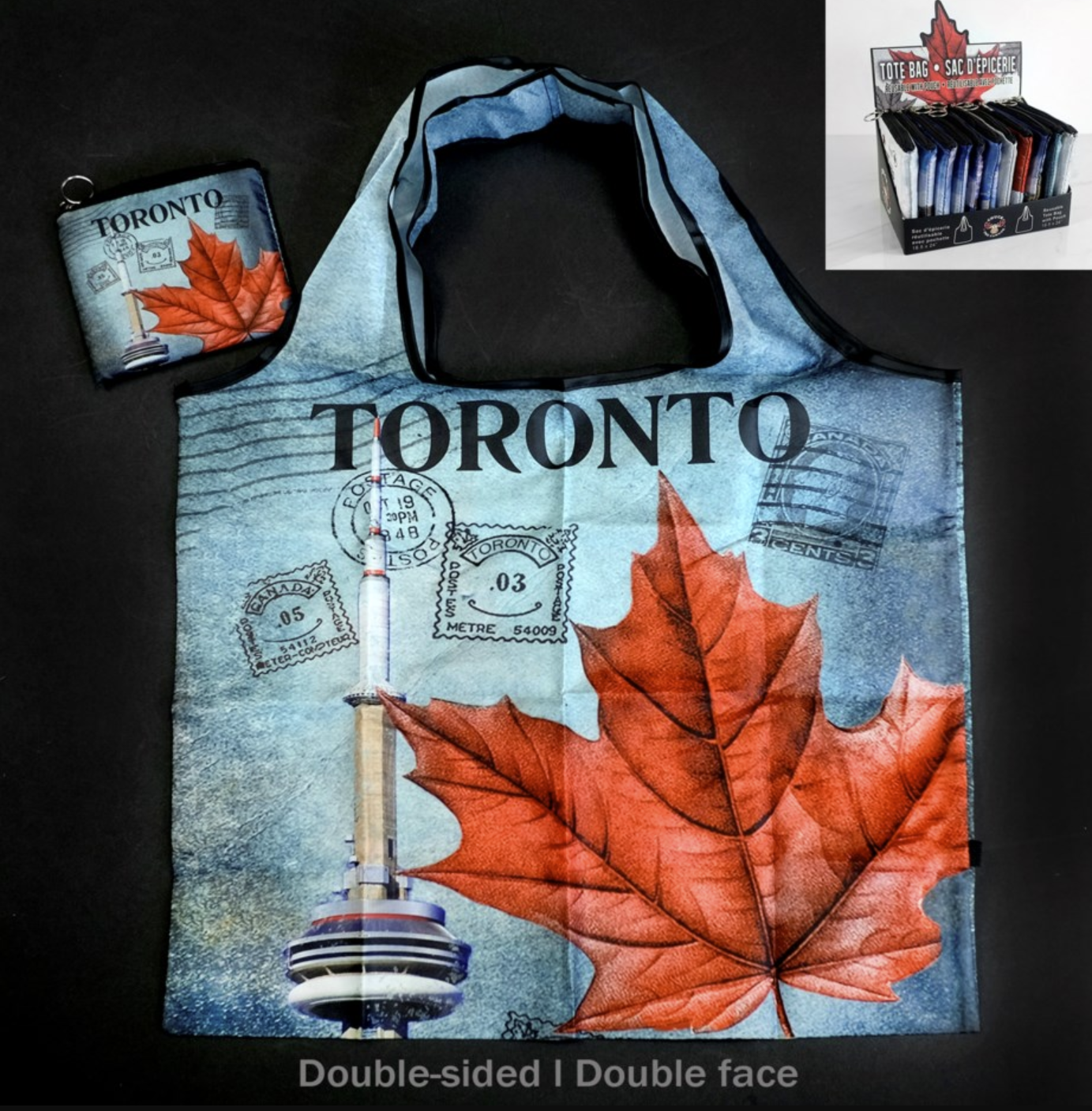 Toronto Foldable Tote Bag