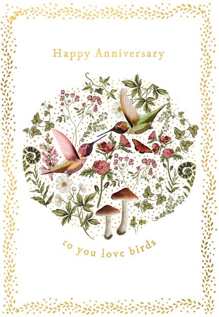 Happy Anniversary to You Love Birds