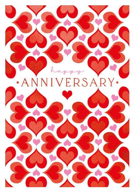 Happy anniversary – Hearts