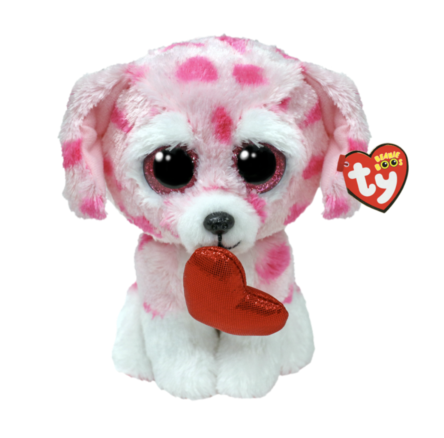 TY Valentines Day Puppy Plush