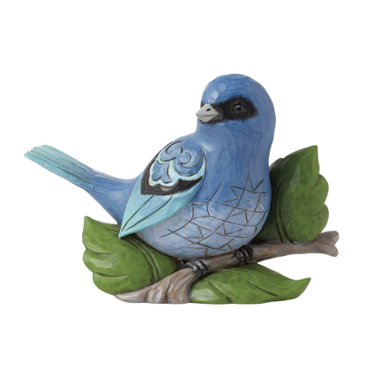 Indio Bunting Bird Figurine