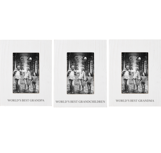 Grandma, Grandpa, Grandchildren 4x6 Frame