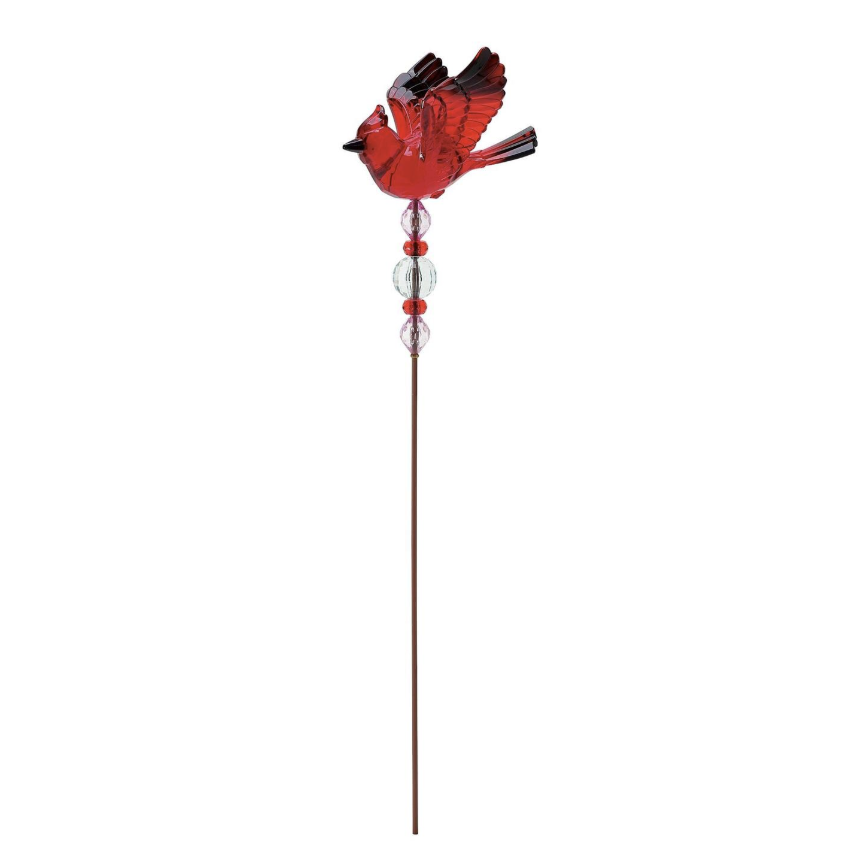 Cardinal Decorative Stake