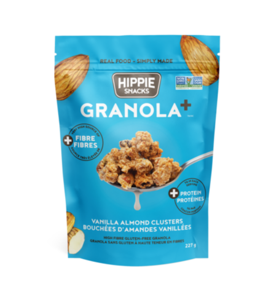 HIPPIE Snacks Gluten Free Granola - Vanilla Almond 200g