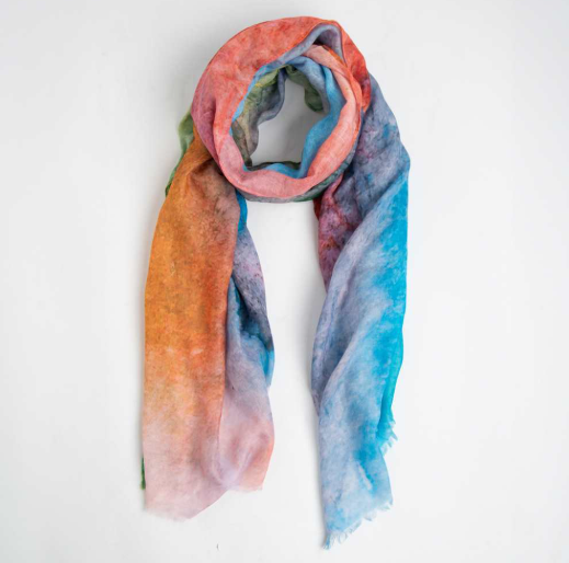 Multicolor Lightweight Scarf