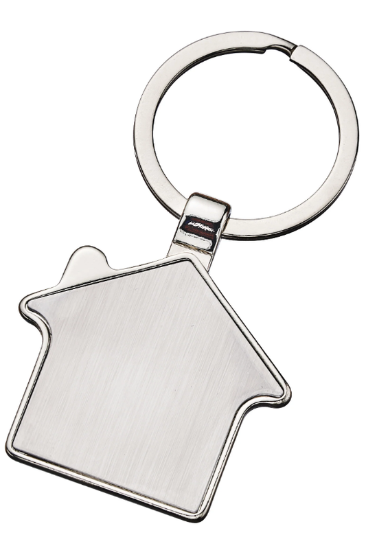 New House Engravable Keychain