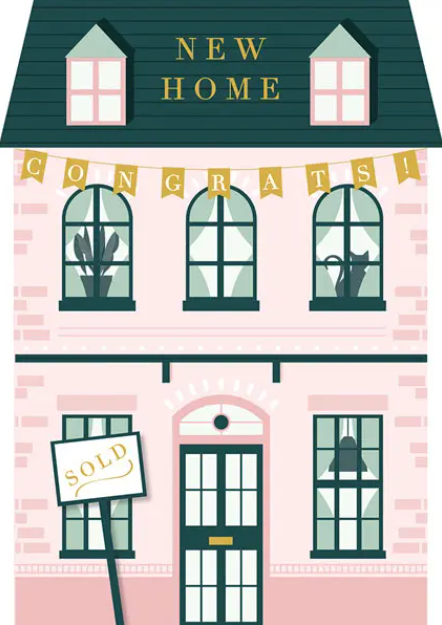 Congrats New Home Card