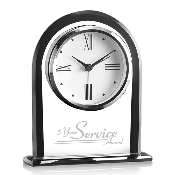 Whitby Clock - Black (E.I)