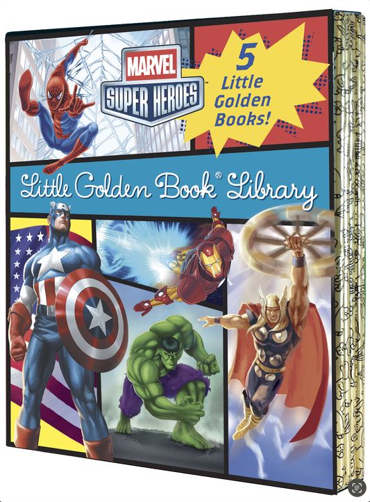 Marvel Super Heroes Little Golden Book Library