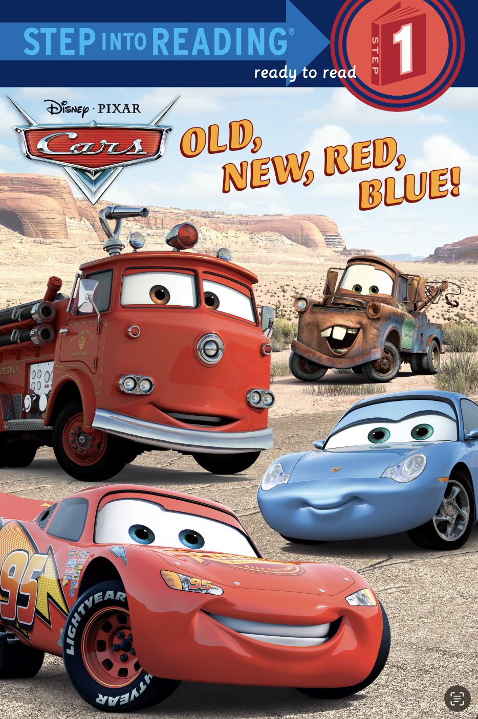 Old, New, Red, Blue! (Disney/Pixar Cars)