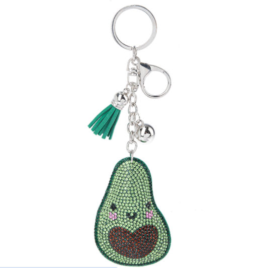 Avocado Keychain