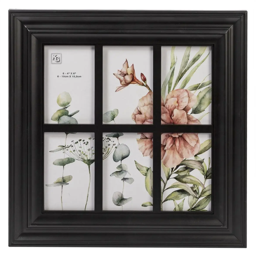 Collage 6-4X6" Opening Collage Frame