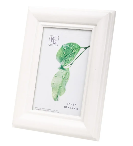4x6 White Frame