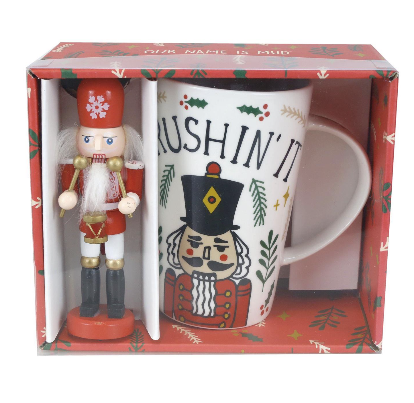 Nutcracker Ornament and Mug Set