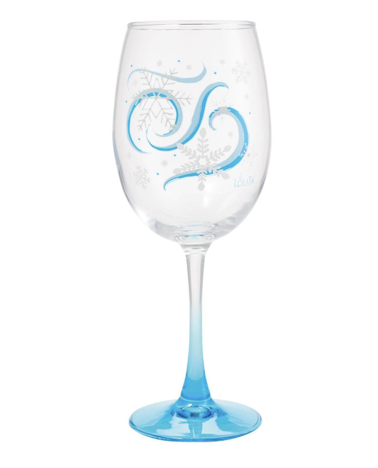 Celebrations Snowflake Dreams Wine Glass