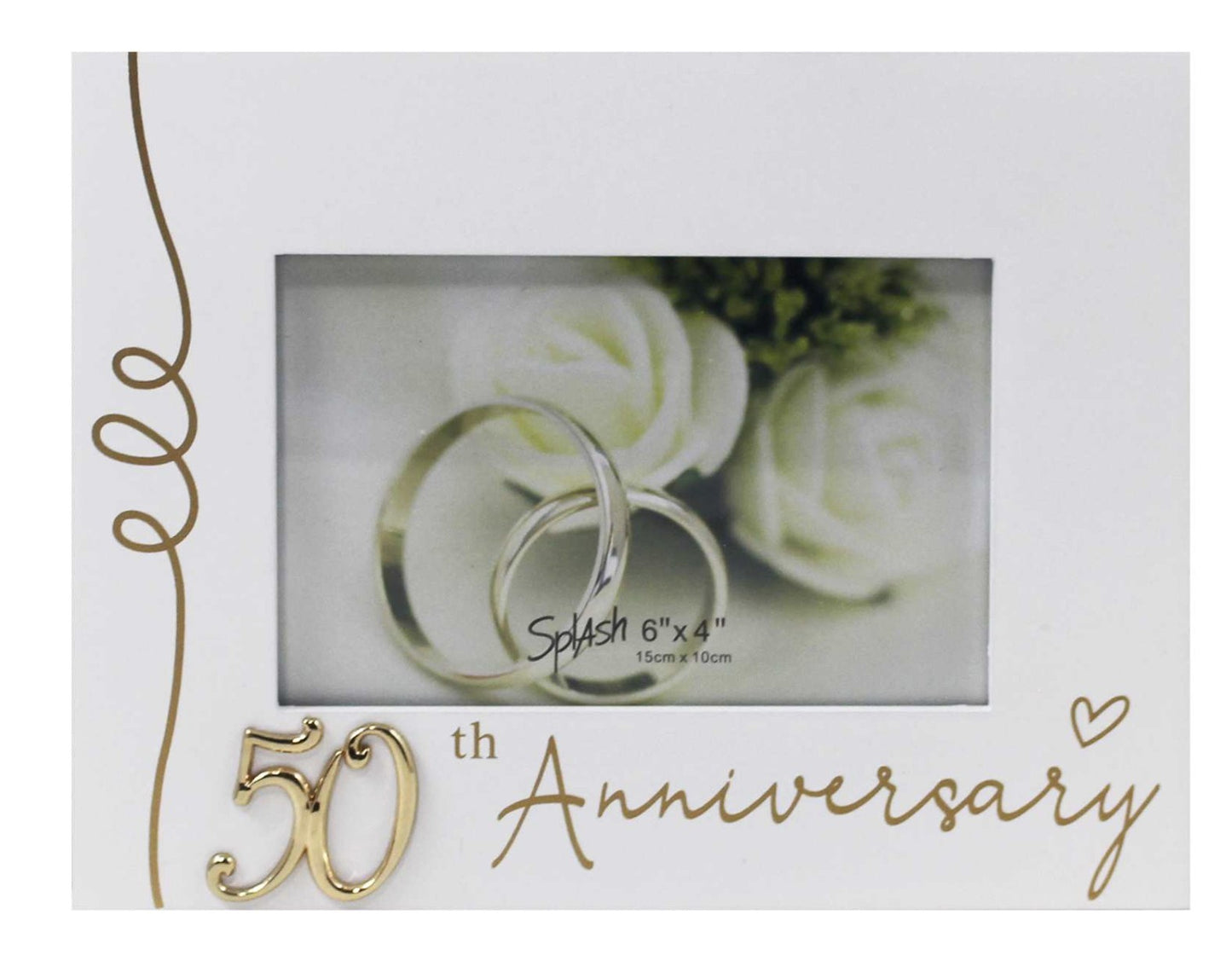50th Anniversary Frame Gold