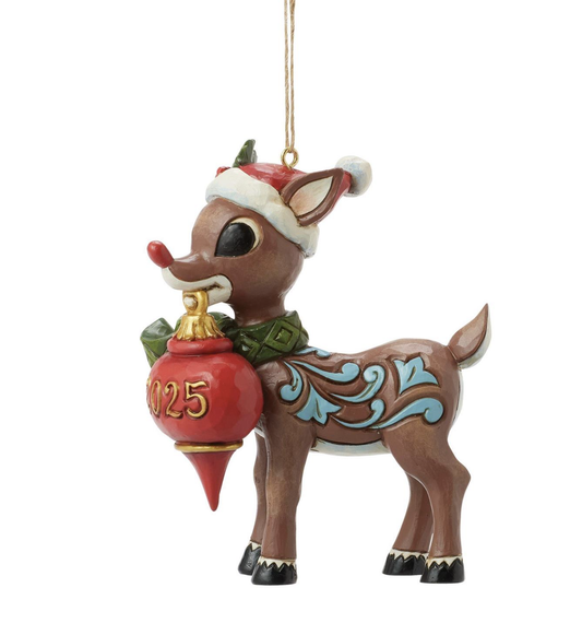Rudolph Dated 2025 Ornament