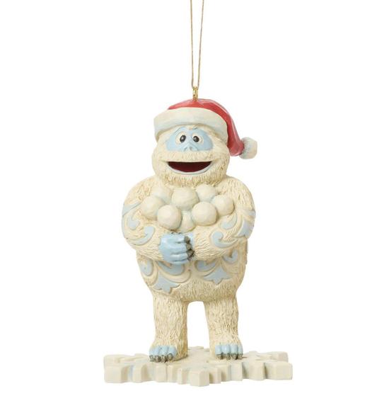 Bumble on Snowflake Ornament