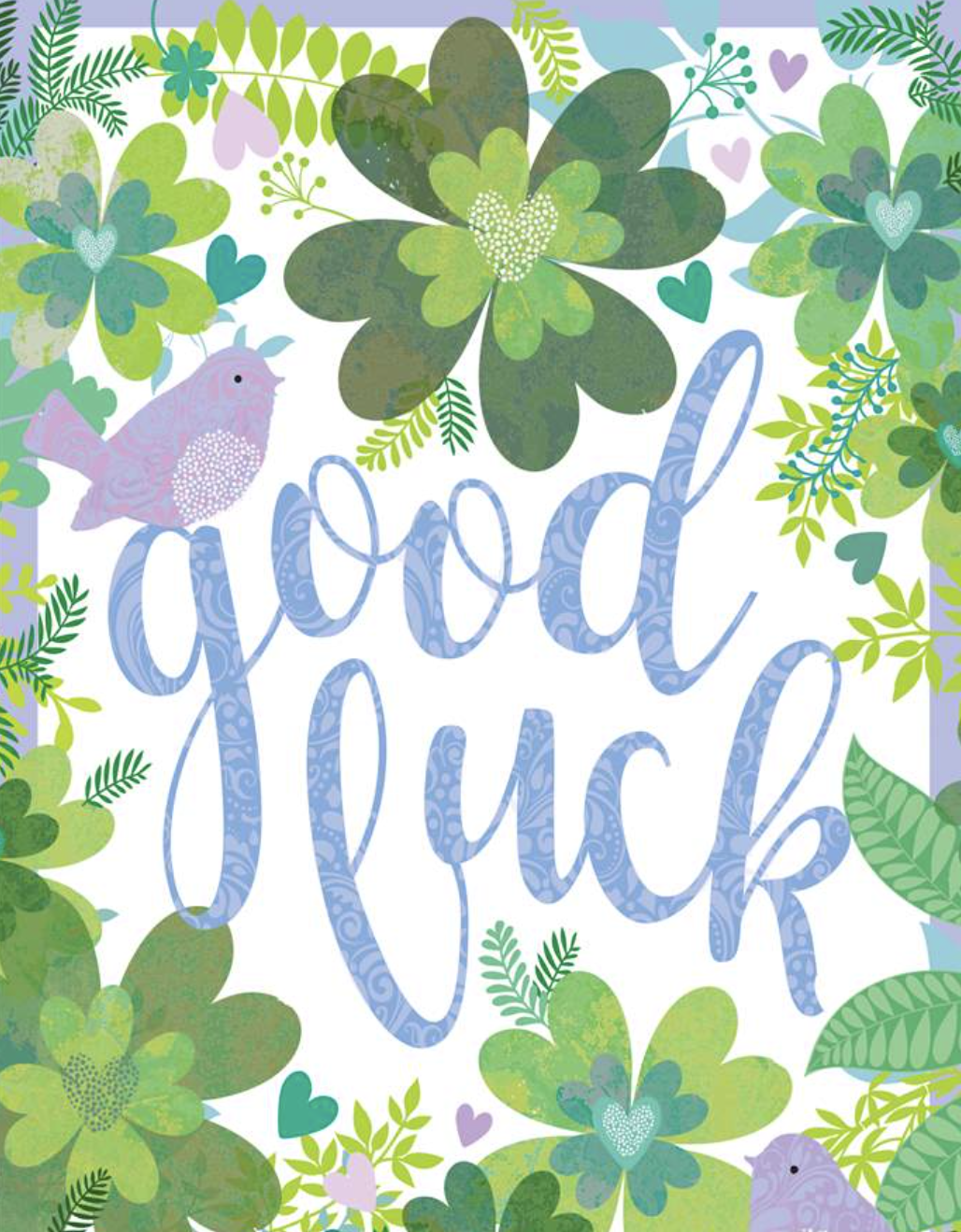 Good Luck From Us Card