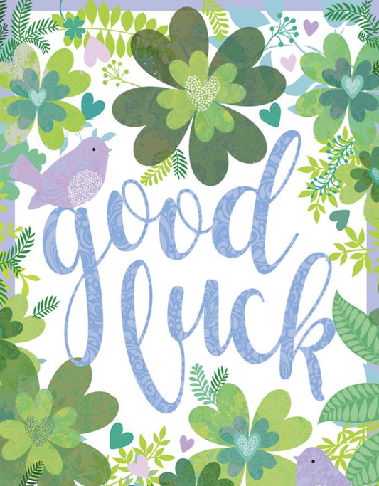 Good Luck From Us Card