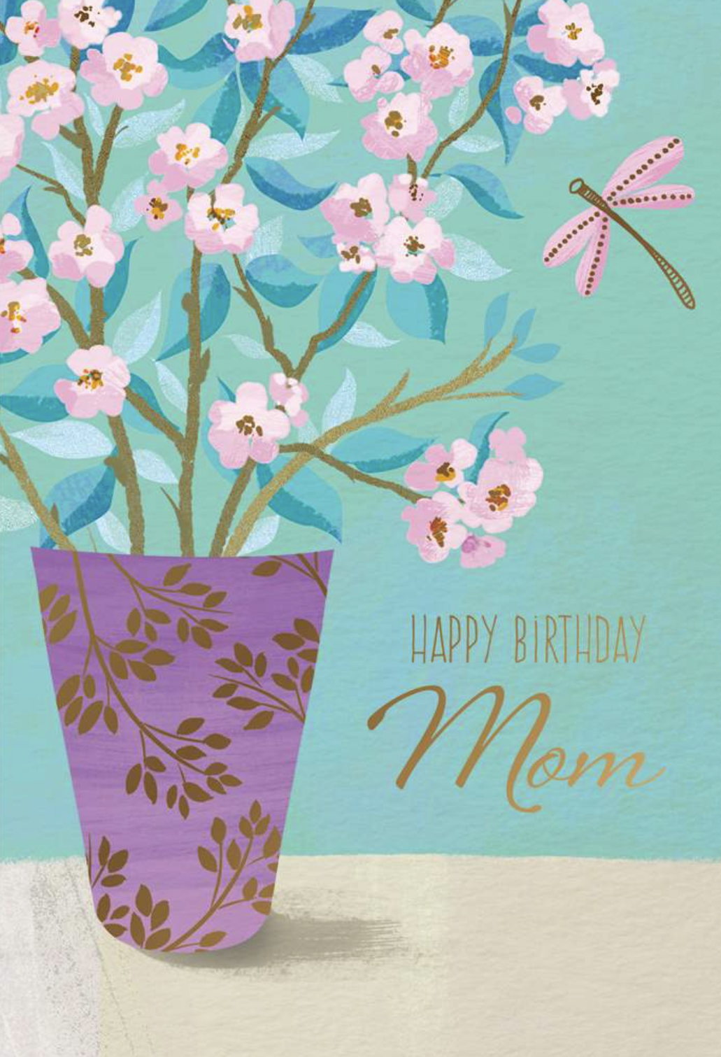 Happy Birthday Mom Card