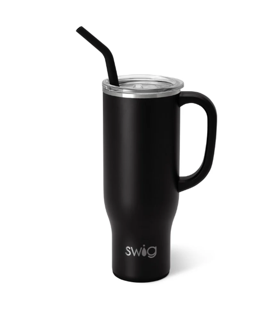 Black Mega Mug 30oz
