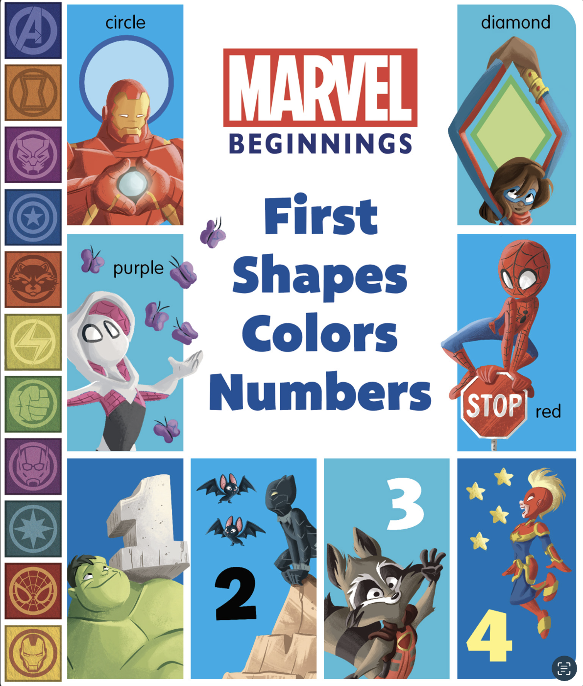 Marvel Beginnings: First Shapes, Colors, Numbers