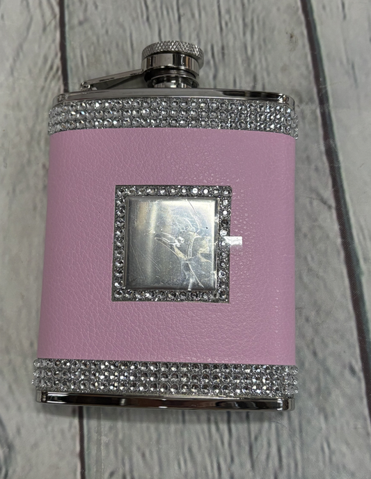 Sparkly Pink Flask
