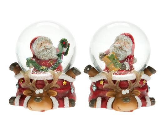3.5" Santa Snow Globe