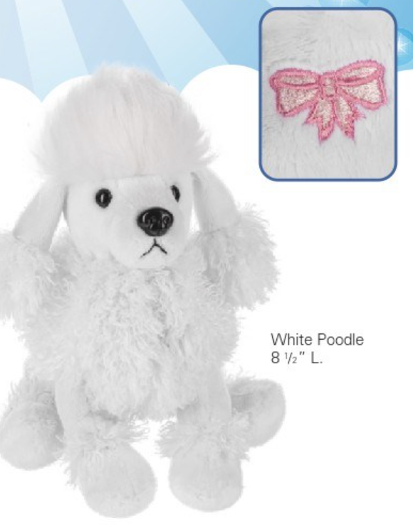 Webkinz White Poodle Plush