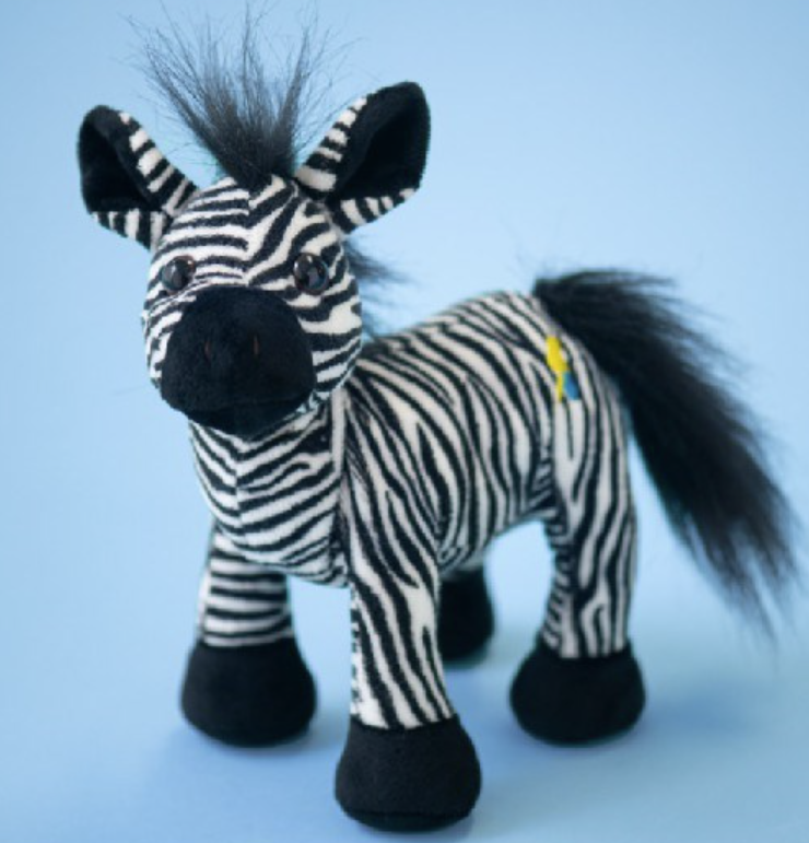 Webkinz Zebra Plush