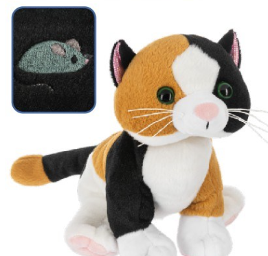 Webkinz Marble Cat Plush