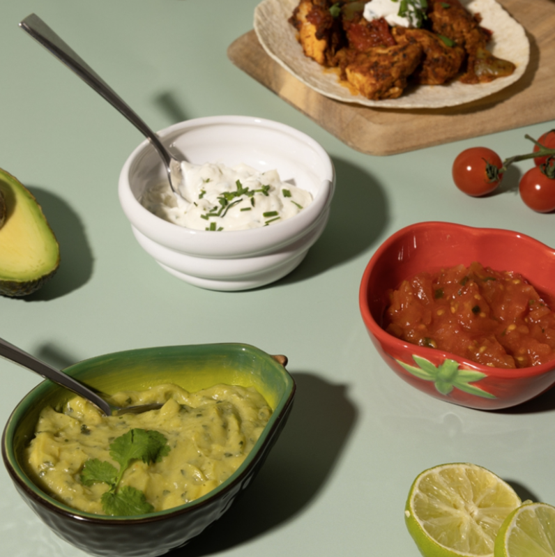 Fajita Dip Bowls