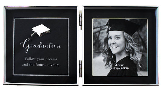 4 x 4 DOUBLE FRAME- GRADUATION