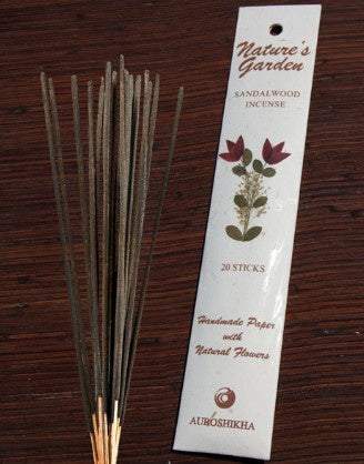 Natures Garden Incense Sticks-Sandalwood
