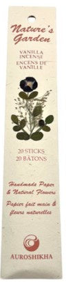 Natures Garden Incense Sticks-Vanilla