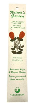 Natures Garden Incense Sticks-Lemongrass
