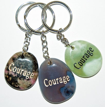Wishstone Keychain- Courage