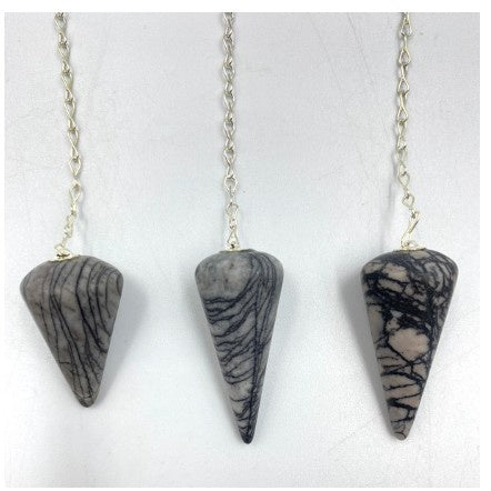 Faceted Pendulum - Net Jasper