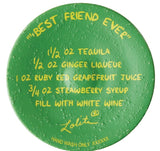 "Best Friend Ever" Wine Glass