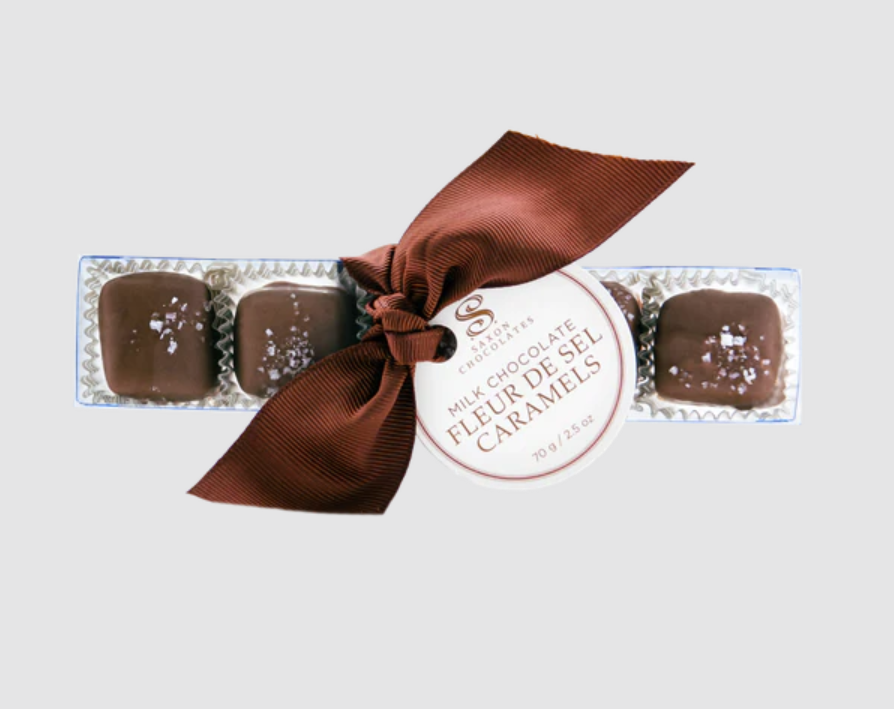 Donini Milk Chocolate Fleur de Sel Caramels Box (5 pcs.)