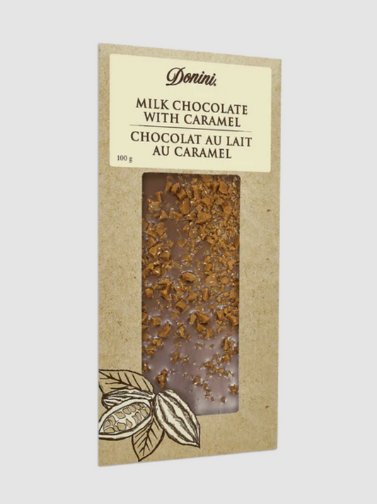 Donini Milk Chocolate and Caramel, 100g