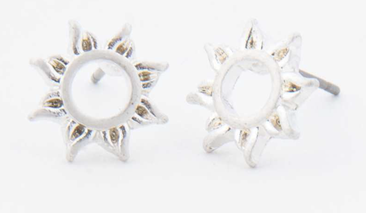 Sun Stud Earrings