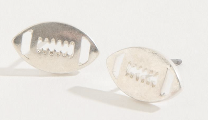 Football Stud Earrings